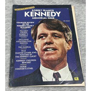 Robert Francis Kennedy Memorial Issue Magazine Paperback 1968